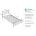 Faro Bed (Black & Silver)