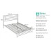 Faro Bed (Black & Silver)