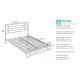 Faro Bed (Black & Silver)