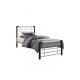 Faro Bed (Black & Silver)