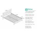 Montana Bed (Chrome & Nickel)