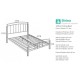 Tetras Bed (Beech & Silver)