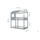 Adventure Bunk Bed (Grey)
