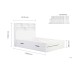 Alfie Bed Frame (White)