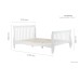 Belford Bed Frame (White)