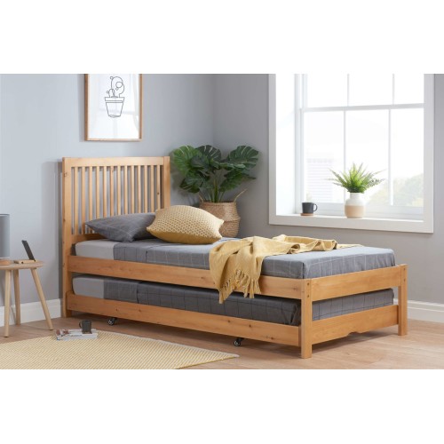 Buxton Trundle Bed Frame (Pine)