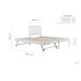 Buxton Trundle Bed Frame (White)