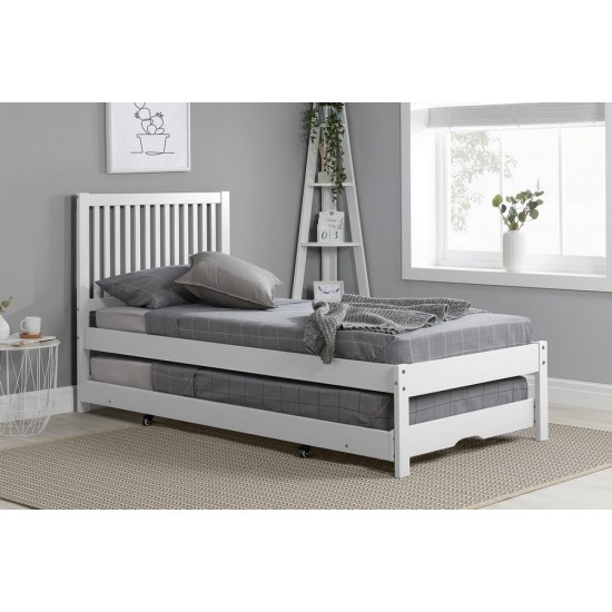 Buxton Trundle Bed Frame (White)