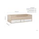 Camden Cabin Bed (White)