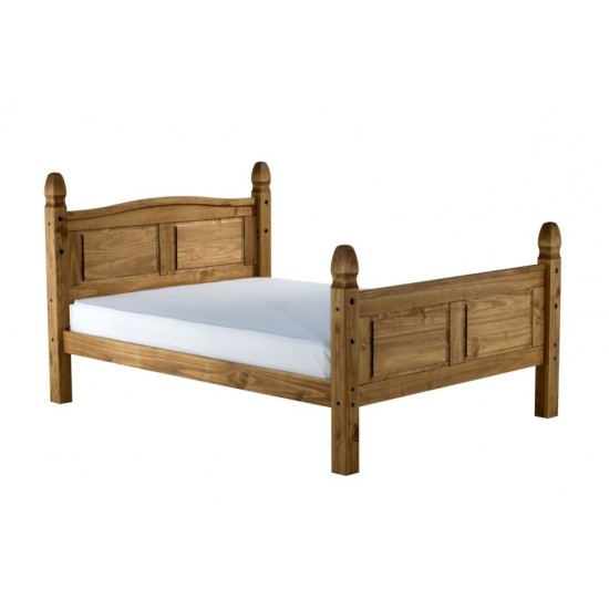 Corona High End Bed Frame (Pine)