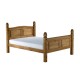 Corona High End Bed Frame (Pine)