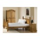 Corona High End Bed Frame (Pine)