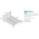 Corona Low End Bed Frame (Pine)