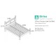 Corona Low End Bed Frame (Pine)