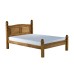 Corona Low End Bed Frame (Pine)