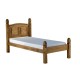 Corona Low End Bed Frame (Pine)