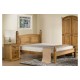 Corona Low End Bed Frame (Pine)