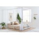 Darwin Four Poster Bed Frame (White)