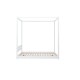 Darwin Four Poster Bed Frame (White)