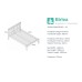 Denver Bed Frame (Grey)