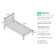 Denver Bed Frame (Pine)