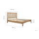 Hampstead Bed (Oak)