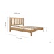 Hampstead Bed (Oak)