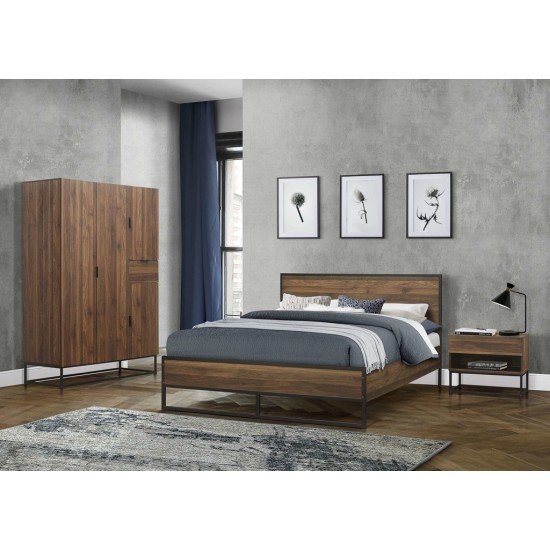 Houston Bed (Walnut) 