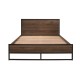 Houston Bed (Walnut) 