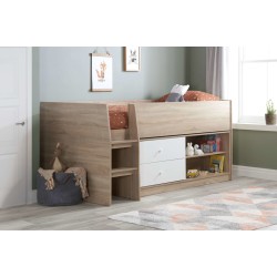Leyton Cabin Bed (White)