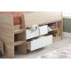 Leyton Cabin Bed (White)