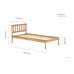 Lisbon Bed (Pine)