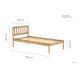Lisbon Bed (Pine)