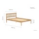Lisbon Bed (Pine)