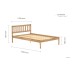 Lisbon Bed (Pine)