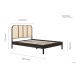 Margot Bed (Black)