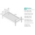 Miami Bed (Pine)