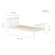 Oxford Bed (White)