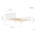 Oxford Bed (White)