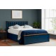Phoenix Ottoman Bed (Navy Blue) 
