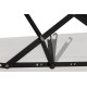 Phoenix Ottoman Bed (Navy Blue) 