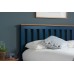 Phoenix Ottoman Bed (Navy Blue) 