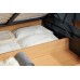 Phoenix Ottoman Bed (Navy Blue) 