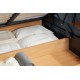 Phoenix Ottoman Bed (Navy Blue) 