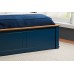 Phoenix Ottoman Bed (Navy Blue) 