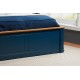 Phoenix Ottoman Bed (Navy Blue) 