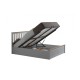 Phoenix Ottoman Bed (Pearl Grey)