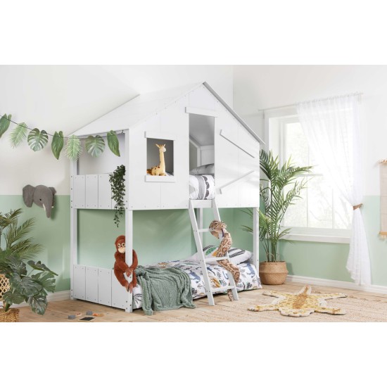 Safari Bunk Bed (White)