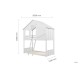 Safari Bunk Bed (White)
