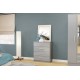 Lynx 4 Drawer Chest (5 Colours)